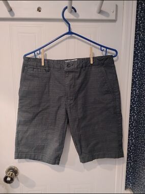 Beverly Hills Polo Club Men's Charcoal Gray Flat Front Shorts